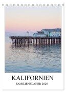 Cover-Bild zum Titel 'Kalifornien - Familienplaner 2026 (Tischkalender 2026 DIN A5 hoch), CALVENDO Monatskalender' von 'Franziska Hoppe'