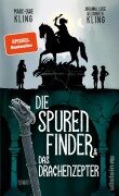 Cover-Bild zum Titel 'Die Spurenfinder und das Drachenzepter' von 'Marc-Uwe Kling, Luise Kling, Johanna Kling, Elisabeth Kling'
