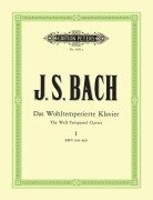Cover-Bild zum Titel 'Das Wohltemperierte Klavier - Teil 1 BWV 846-869' von 'Johann Sebastian Bach'