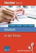 Cover-Bild zum Titel 'Berufssprachführer: Deutsch in der Firma' von 'Axel Hering, Juliane Forßmann'
