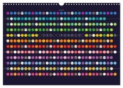365 Pearls Calendar (Wandkalender 2025 DIN A3 quer), CALVENDO Monatskalender - ROTH-Design ROTH-Design