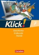 Cover-Bild zum Titel 'Klick! 7. Schuljahr. Arbeitsheft. Geschichte, Erdkunde, Politik - Westliche Bundesländer' von 'Christine Fink, Wolfgang Humann, Oliver Fink, Silke Weise'