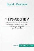 Book Review: The Power of Now by Eckhart Tolle - 50minutes