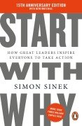 Cover-Bild zum Titel 'Start With Why' von 'Simon Sinek'
