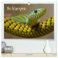 Schlangen (hochwertiger Premium Wandkalender 2024 DIN A2 quer), Kunstdruck in Hochglanz - Elisabeth Stanzer