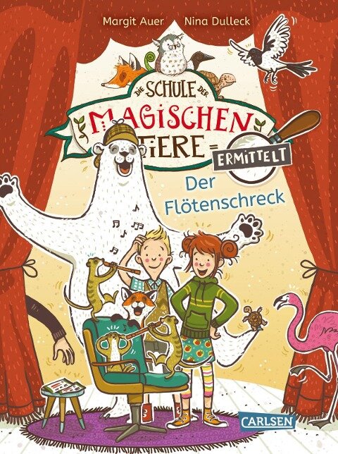 Die Schule der magischen Tiere ermittelt 4: Der Flötenschreck (Zum Lesenlernen) - Margit Auer