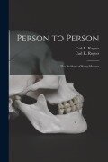 Cover-Bild zum Titel 'Person to Person: the Problem of Being Human' von ''