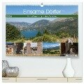 Einsame Dörfer - Eine Wanderung in den Abruzzen (hochwertiger Premium Wandkalender 2024 DIN A2 quer), Kunstdruck in Hochglanz - Marisa Jorda Motzkau