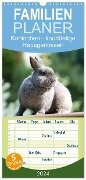 Familienplaner 2024 - Kaninchen - knuddelige Hausgenossen mit 5 Spalten (Wandkalender, 21 x 45 cm) CALVENDO - Fotodesign Verena Scholze