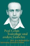 »Todesfuge« und andere Gedichte - Paul Celan