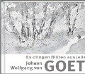 Cover-Bild zum Titel 'Es dringen Blüten aus jedem Zweig' von 'Johann Wolfgang von Goethe'