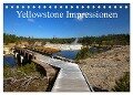 Yellowstone Impressionen (Tischkalender 2024 DIN A5 quer), CALVENDO Monatskalender - U. Gernhoefer