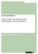 Stefan Zweigs "Die Schachnovelle" - Inhaltsangabe und Interpretation - Verena Schörkhuber