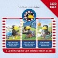 Cover-Bild zum Titel 'Der kleine Rabe Socke - 3-CD Hörspielbox Vol. 1' von 'der kleine Rabe Socke'