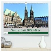 Hansestadt Bremen - Ein Stadtstaat an der Weser (hochwertiger Premium Wandkalender 2026 DIN A2 quer), Kunstdruck in Hochglanz - Günther Klünder