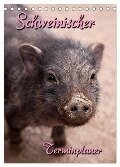 Schweinischer Terminplaner (Tischkalender 2024 DIN A5 hoch), CALVENDO Monatskalender - Martina Berg