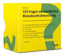 555 Fragen zur mündlichen Bilanzbuchhalterprüfung - Hans J. Nicolini