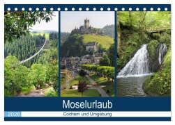 Moselurlaub - Cochem und Umgebung (Tischkalender 2026 DIN A5 quer), CALVENDO Monatskalender - Anja Frost