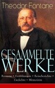 Gesammelte Werke: Romane + Erzählungen + Reiseberichte + Gedichte + Memoiren - Theodor Fontane