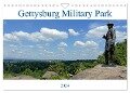 Gettysburg Military Park (Wandkalender 2024 DIN A4 quer), CALVENDO Monatskalender - Borg Enders