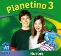 Planetino 3. Audio-CDs zum Kursbuch - Gabriele Kopp, Siegfried Büttner, Josef Alberti