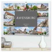 Ravensburg Impressionen (hochwertiger Premium Wandkalender 2026 DIN A2 quer), Kunstdruck in Hochglanz - Dirk Meutzner