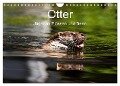 Otter - Jäger an Flüssen und Seen (Wandkalender 2024 DIN A4 quer), CALVENDO Monatskalender - Cloudtail The Snow Leopard