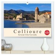 Collioure - Perle der Cote Vermeille (hochwertiger Premium Wandkalender 2026 DIN A2 quer), Kunstdruck in Hochglanz - LianeM LianeM