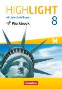 Cover-Bild zum Titel 'Highlight 8. Jahrgangsstufe - Mittelschule Bayern - Workbook mit Audios online' von ''