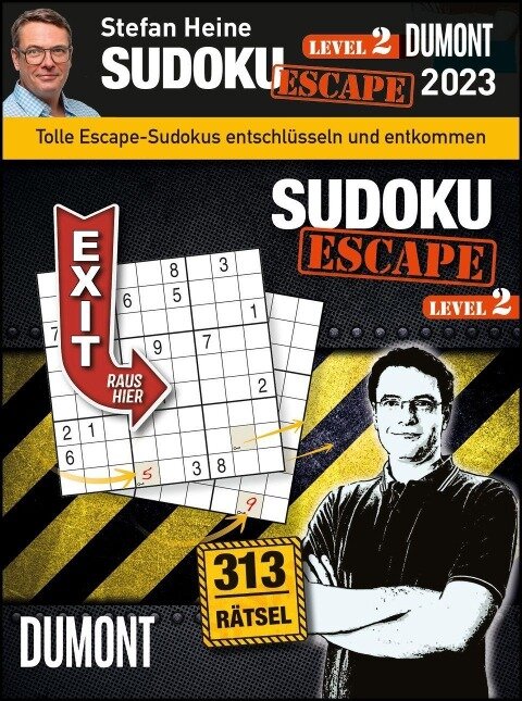 Stefan Heine ESCAPE Sudoku Level 2 2023 - Tagesabreißkalender - 11,8x15,9 - Rätselkalender - Knobelkalender - Stefan Heine