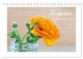 Blumen zart und schön (Tischkalender 2024 DIN A5 quer), CALVENDO Monatskalender - Petra Fischer