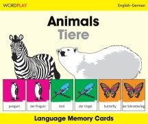 Cover-Bild zum Titel 'Wordplay Language Memory Cards-Animals (English-German)' von 'Milet Publishing'