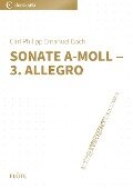 Sonate a-Moll ¿ 3. Allegro - Carl Philipp Emanuel Bach
