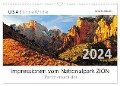 Impressionen vom Nationalpark ZION Panoramabilder (Wandkalender 2024 DIN A3 quer), CALVENDO Monatskalender - Dieter-M. Wilczek