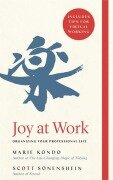 Cover-Bild zum Titel 'Joy at Work' von 'Marie Kondo, Scott Sonenshein'