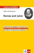 Lektürehilfen William Shakespeare "Romeo and Juliet" - 