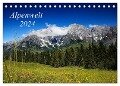 Alpenwelt 2024 (Tischkalender 2024 DIN A5 quer), CALVENDO Monatskalender - Nailia Schwarz