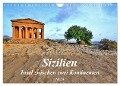 Sizilien - Insel zwischen zwei Kontinenten (Wandkalender 2024 DIN A4 quer), CALVENDO Monatskalender - Jutta Heußlein