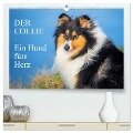 Der Collie - ein Hund fürs Herz (hochwertiger Premium Wandkalender 2025 DIN A2 quer), Kunstdruck in Hochglanz - Sigrid Starick