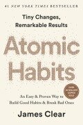 Cover-Bild zum Titel 'Atomic Habits' von 'James Clear'