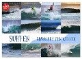 Surfen - Spaß auf den Wellen (Wandkalender 2024 DIN A3 quer), CALVENDO Monatskalender - Martina Cross