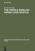 Cover-Bild zum Titel 'The Middle English Verse Love Epistle' von 'Martin Camargo'