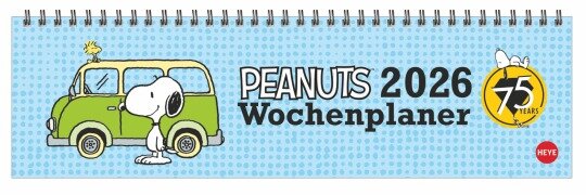 Cover-Bild zum Titel 'Peanuts Wochenquerplaner 2026' von ''