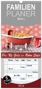 Familienplaner 2024 - Pin-Up Girls im Retro Style by Mausopardia mit 5 Spalten (Wandkalender, 21 x 45 cm) CALVENDO - Monika Jüngling Alias Mausopardia