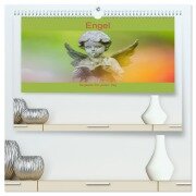 Engel - Begleiter für jeden Tag (hochwertiger Premium Wandkalender 2026 DIN A2 quer), Kunstdruck in Hochglanz - Fotodesign Verena Scholze