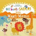 Die bunte Safari - Mein Maxi-Memo - 