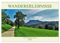 Wandererlebnisse in der Sächsischen Schweiz (Wandkalender 2025 DIN A4 quer), CALVENDO Monatskalender - Andrea Janke