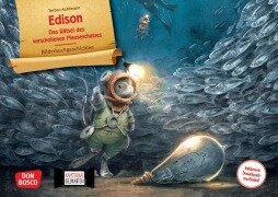 Cover-Bild zum Titel 'Edison. Das Rätsel des verschollenen Mauseschatzes. Kamishibai Bildkartenset' von 'Torben Kuhlmann'