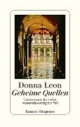 Cover-Bild zum Titel 'Geheime Quellen' von 'Donna Leon'