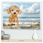 Wenn Papier zum Leben erwacht (hochwertiger Premium Wandkalender 2025 DIN A2 quer), Kunstdruck in Hochglanz - Daniela Tapper